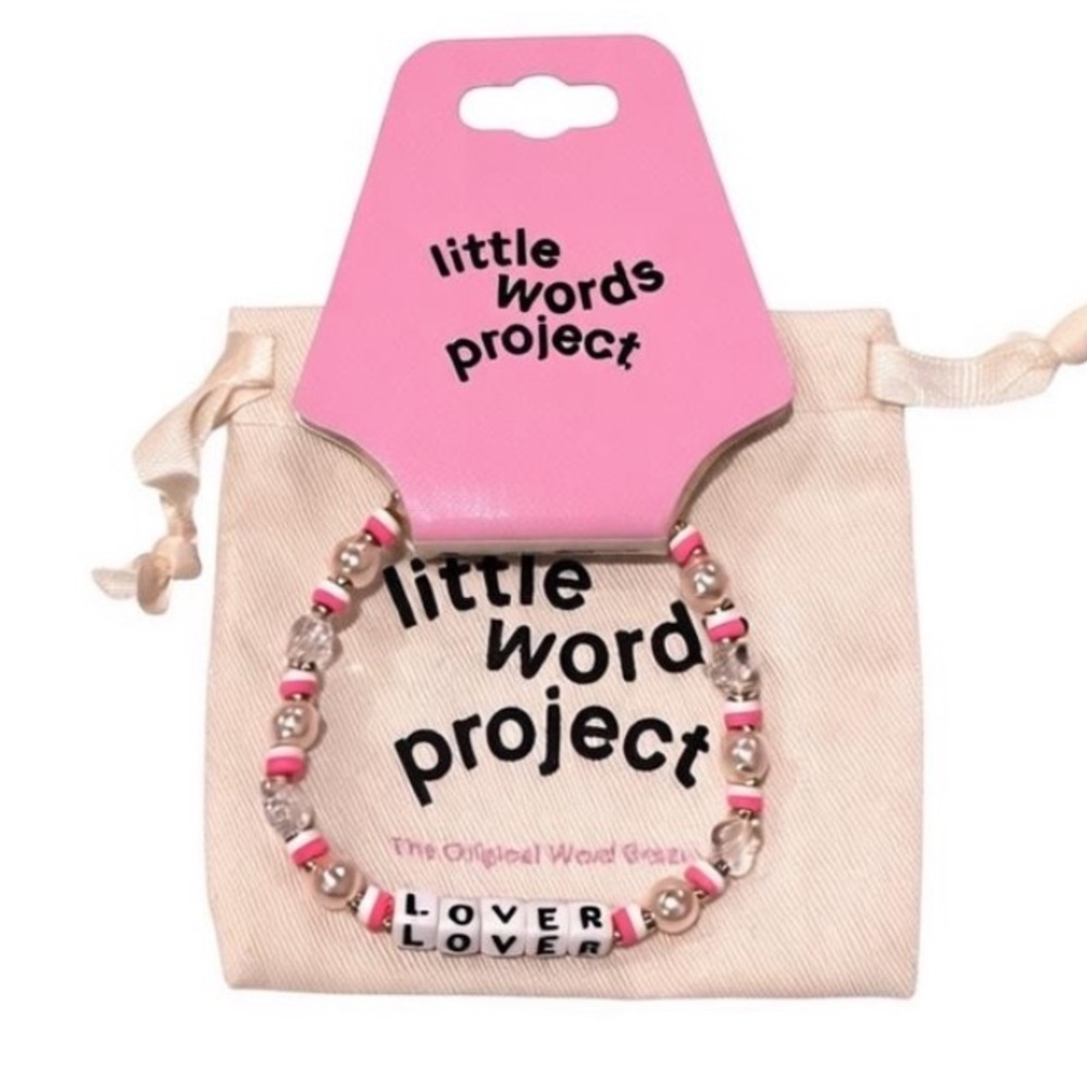 NWT Little Words Project Lover Bracelet Gift Handmade Friendship Bracelet